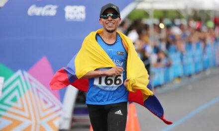 Colombia inició el atletismo con plata y bronce en la maratón