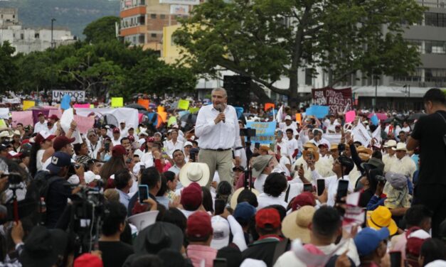 “¡Este arroz ya se coció…!”, asegura Adán Augusto López Hernández ante más de 50 mil chiapanecos