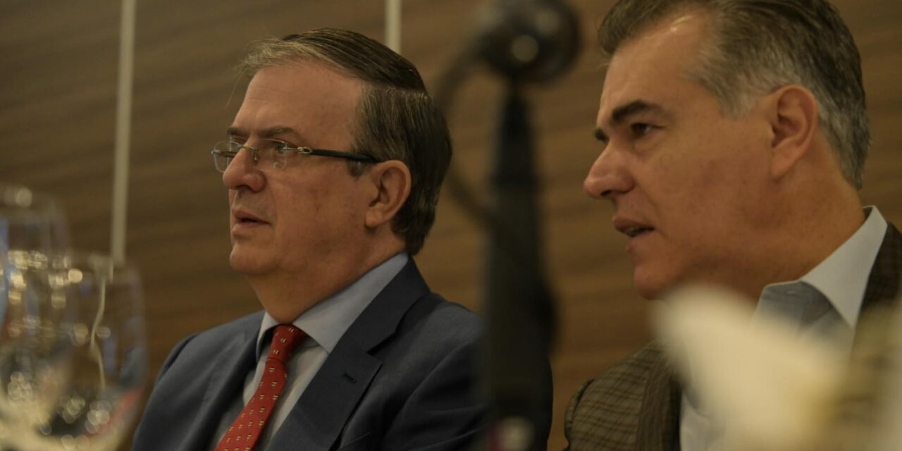 Marcelo Ebrard Plantea al Consejo Coordinador Empresarial agenda para el crecimiento económico